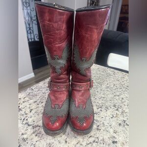 Old Gringo Women’s Biker Moto Boots 7.5